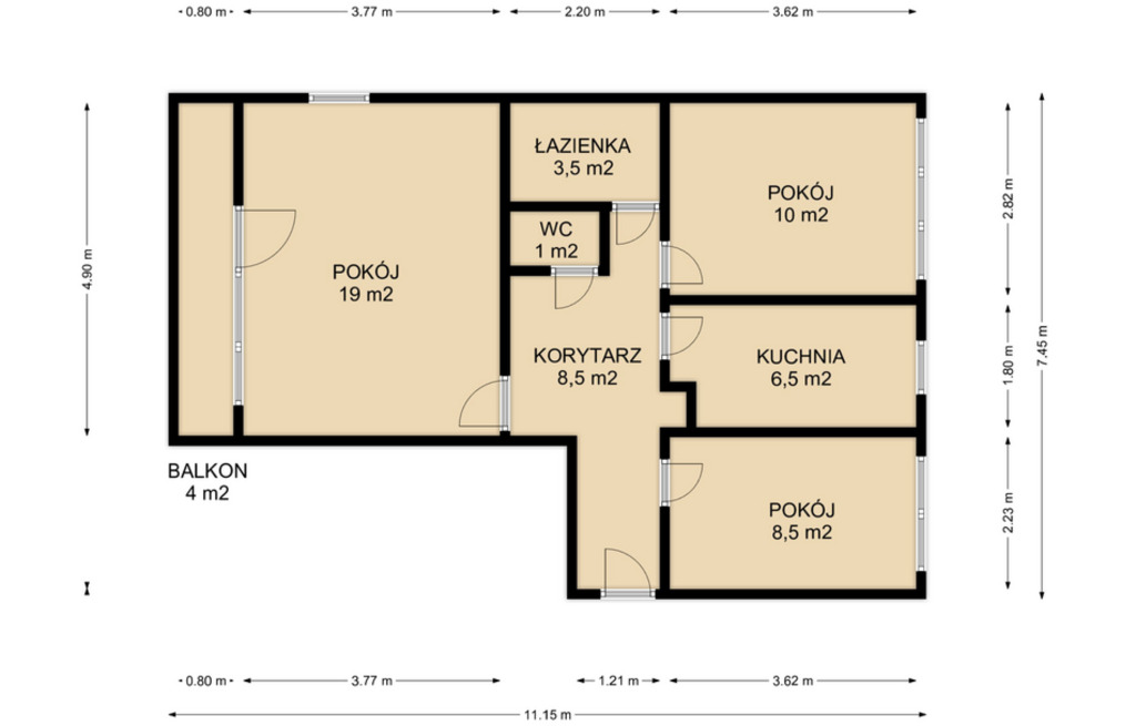 Dla rodziny | Świetna lokalizacja | Rozkładowe